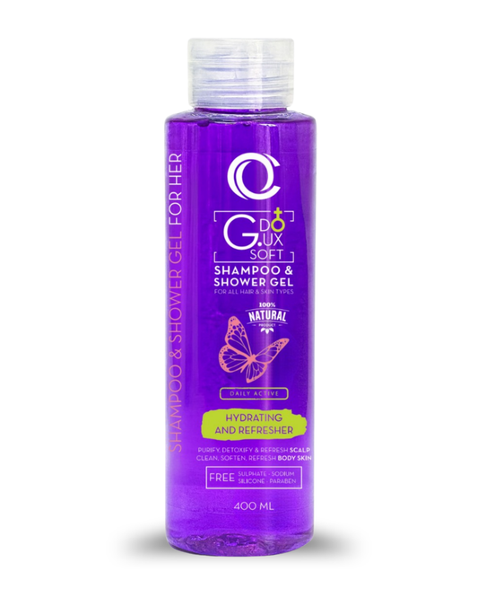 G.DOUX SPORTS SHAMPOO & SHOWER GEL FOR HER 400ML