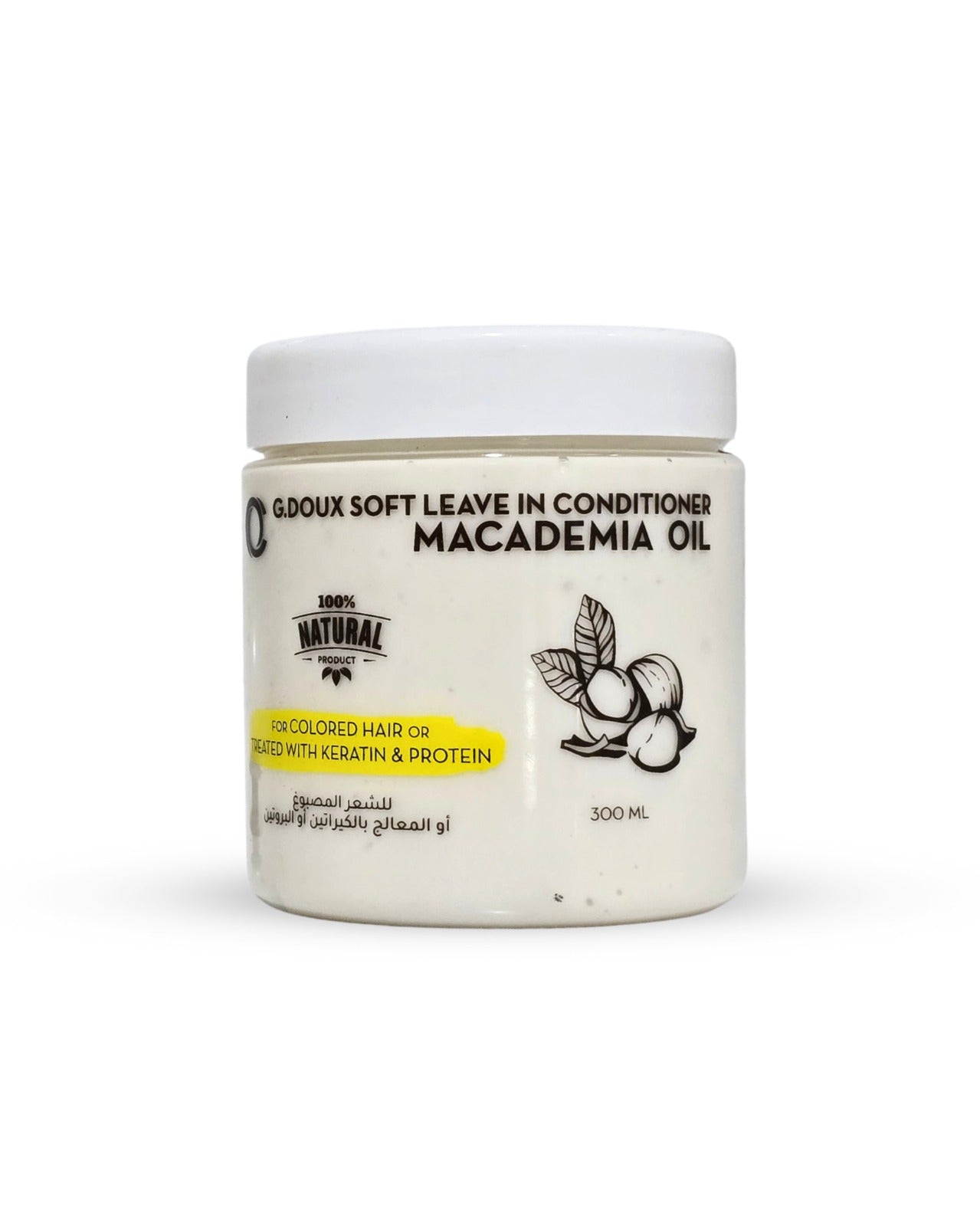 G DOUX Leave in Cream for Colored and Keratin Treated Hair 300 ml